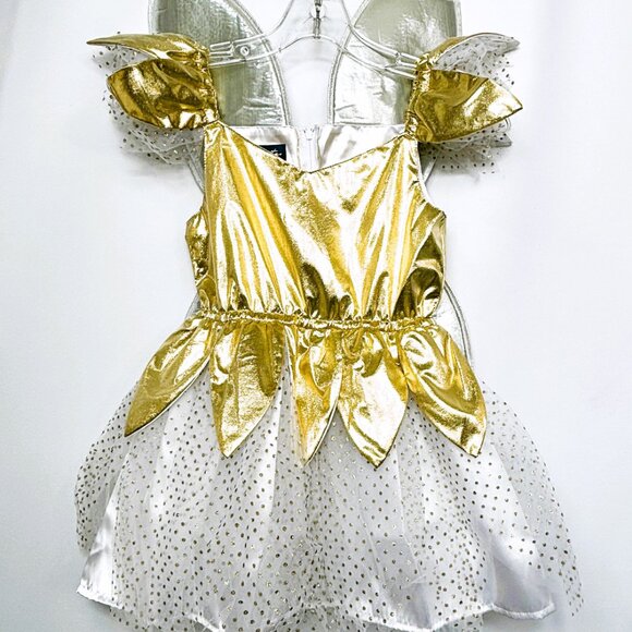 Golden Tinker Bell Fairy Dress Secrets Nunley Collection Child NWT NOS - Picture 6 of 15
